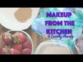 Using Food for Makeup?!? A Crunchy Healthy Makeup POV Parody - Full Video | 4