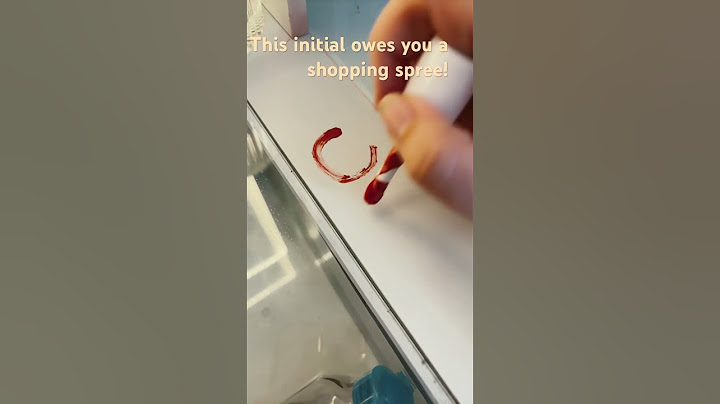 This initial owes you a shopping spree!