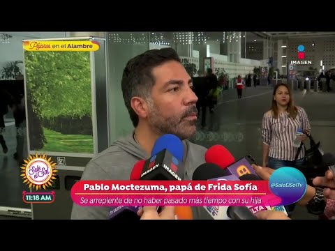 Pablo Moctezuma habla de las polémicas que envuelven a su hija Frida Sofía | Sale el Sol