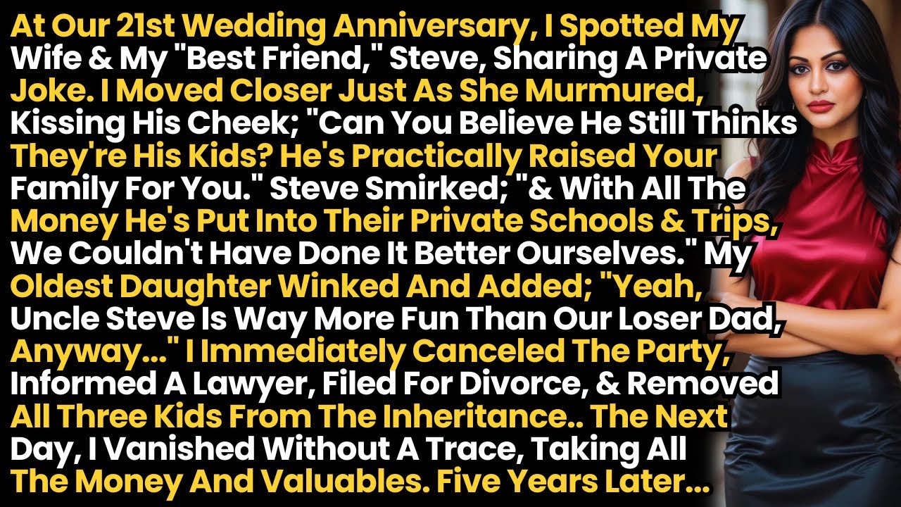 I Immediately Canceled The Party, Filed For Divorce, & Removed All 3 Kids From The Inheritance. I Va