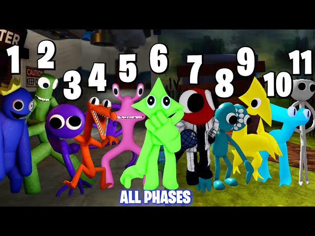 NEW Rainbow Friends ALL PHASES - Friday Night Funkin' (Roblox