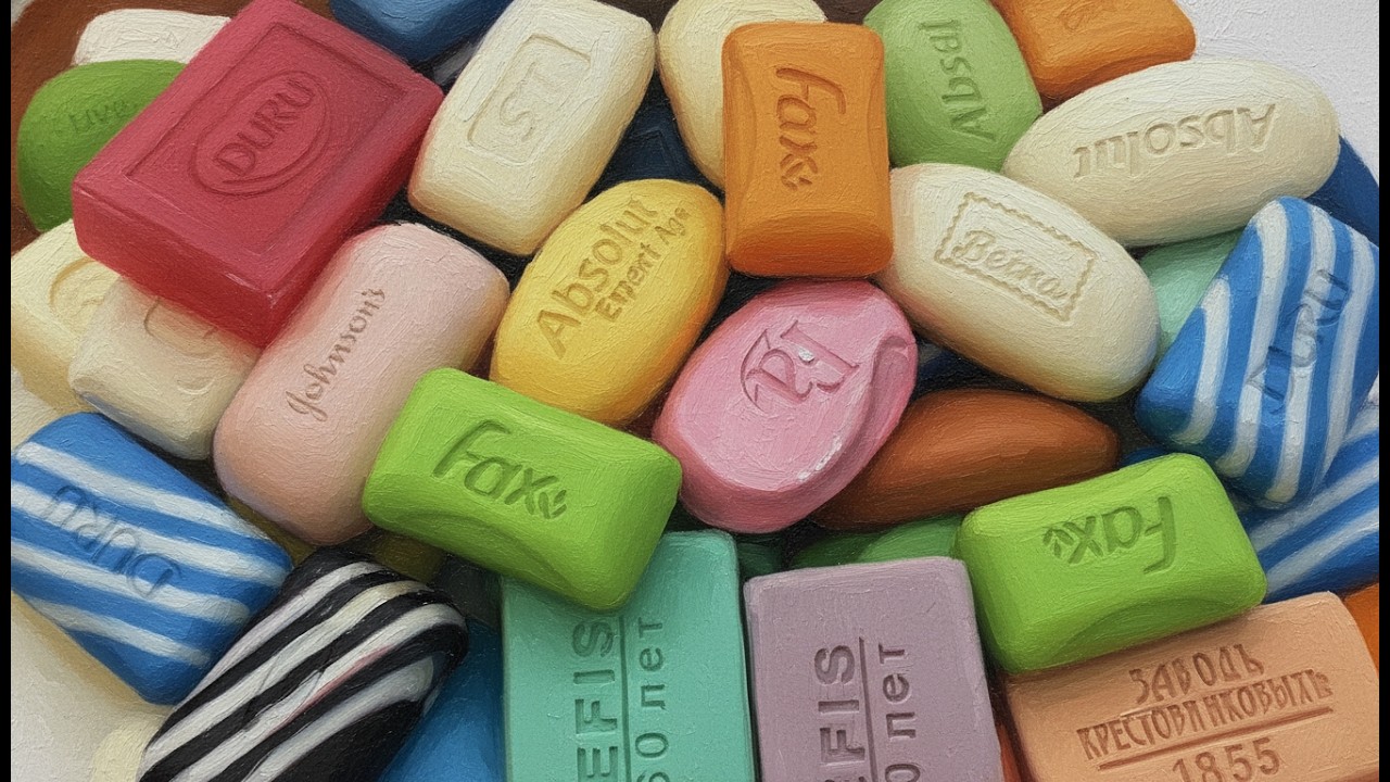 Распаковка мыла | Расслабляющая распаковка мыла ASMR без голоса