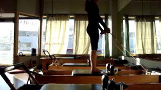Pilates Russian Squats
