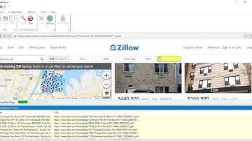 Zilllow Agent Data scraping using Webharvy