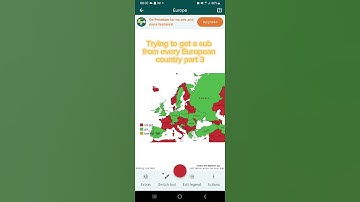 Trying to get a sub from every European country part 3! #maps #geography #viral #trending