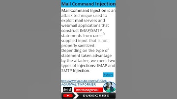 What is email header injection | What is IMAP SMTP injection|ratan agarwal it informer