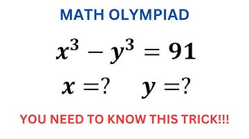 Can you solve this? | Maths Olympiad Question | You need to know this trick