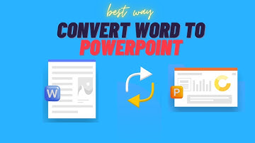 How to Convert Word to PowerPoint - word  to ppt conversion | how to convert word document to ppt