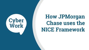 How JPMorgan Chase uses the NICE Framework to build custom work roles | Cyber Work Podcast