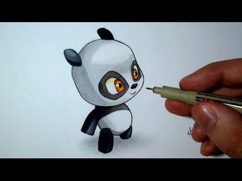 Comment Dessiner Un Bébé Panda Kawaii Tutoriel Spe Dofus