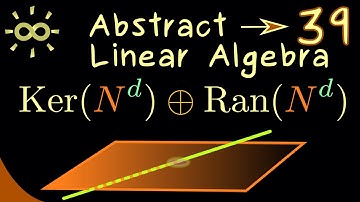 Abstract Linear Algebra 39 | Direct Sum of Subspaces [dark version]