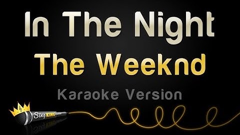 In The Night Karaoke version - Karaoke performance video thumbnail