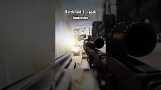 Battlefield 3 is PEAK immersion