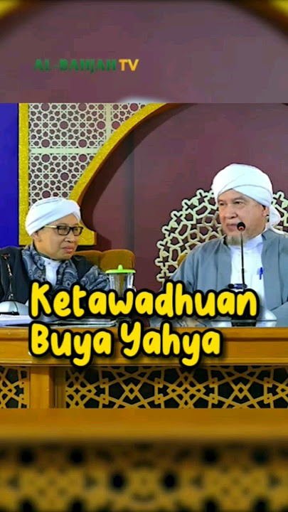 BUYA YAHYA TIDAK MAU DUDUK DIHADAPAN SYEKH NURUDDIN AL BANJARI, KENAPA?