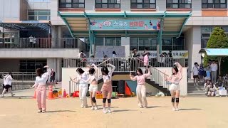 오남고등학교 댄스부 RAON(라온) | 240510 체육대회 | 효린 BLUE MOON | 커버댄스 COVER DANCE