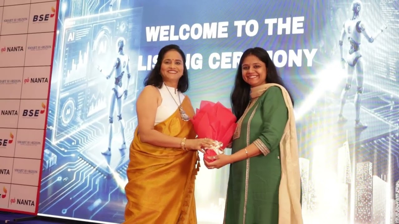 Listing Ceremony of Nanta Tech Limited at BSE SME
