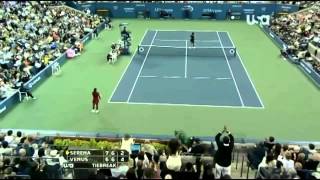 Best points from women's tennis compilation.