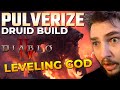 BEST Druid Leveling Build for Diablo 4 Season 11!
