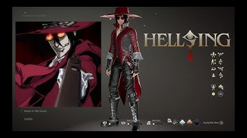 Code Vein making Alucard (Hellsing)
