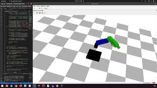 MPC control of an 3DOF arm with crocoddyl