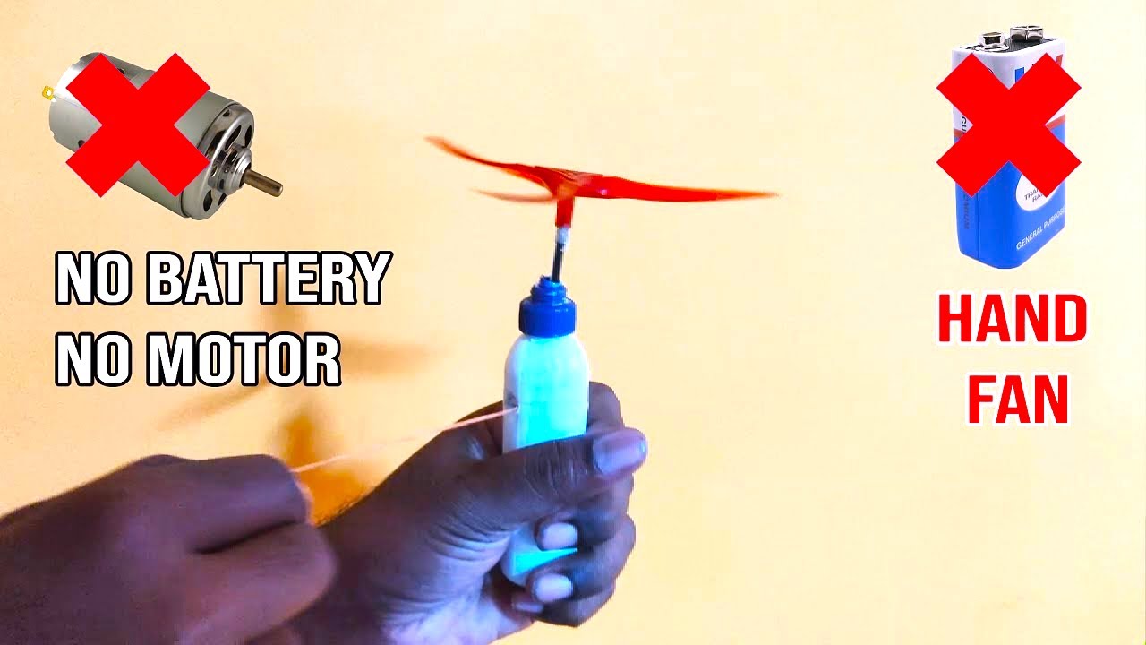 how to make hand fan without battery and motor inspire award winning
