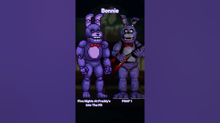 FNAF: Into The Pit Vs FNAF 1