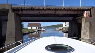 Video thumbnail of "#Hydrolift C-31 under Mosterøyveien bru"