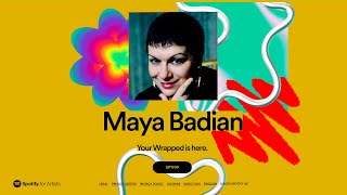 Maya Badian Spotify Artist Wrapped 2023