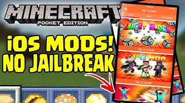 Minecraft PE iOS MODS (NO JAILBREAK) iPHONE GAMEPLAY!!  // "NoVanilla" MCPE Beta DOWNLOAD!!