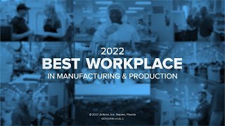 Arthrex Named Best Workplace in Manufacturing & Production™ for 2022