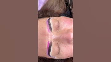 Brow lamination #browmapping #browwax #browtint