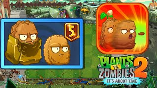 PvZ2 Chino - Nuez Primitiva y su Hijo Nivel 5