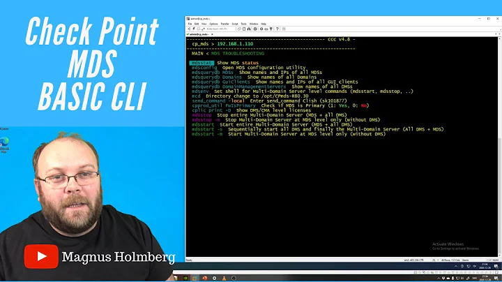 Check Point MDS | Basic CLI commands