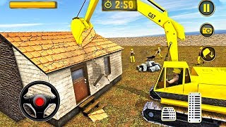 Wrecking Crane Simulator 2019: House Moving Construction Vehicles - Android Gameplay screenshot 5