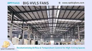 OPTFANS deliver unmatched air coverage and energy efficiency.