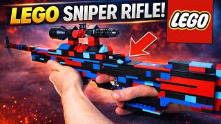 LEGO Sniper (working rubber band gun)