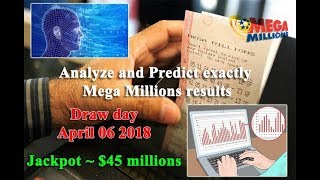 Mega Millions predictions for April 06 2018 | Jackpot ~ $45 millions