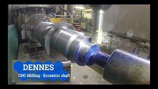 Dennes Engineering - CNC Mill - Hex on Eccentric Shaft
