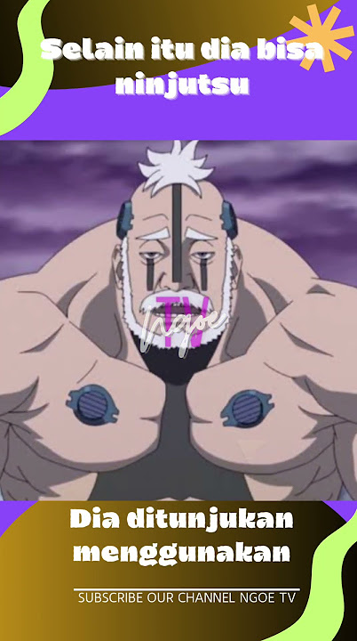 Kekuatan Boro anggota Kara di Boruto #anime #boruto #kara