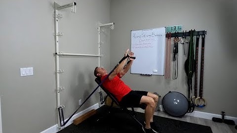 Dumbbell Bench Press Variations / Resistance Band Exercises / HomeStrong Home Gym Equipment
