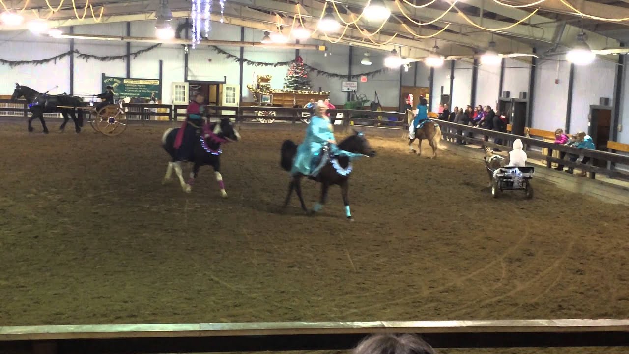 Thiadrick + Let it Go from "Frozen" Lake Farmpark Country Lights 2014