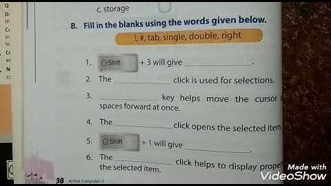 Class 2nd|Chapter 4: The Keyboard & The Mouse (Part 3)