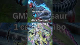 GMX Dinosaur 1 card combo tutorial post Burst Protocol (BPRO) 2026 TCG Yugioh
