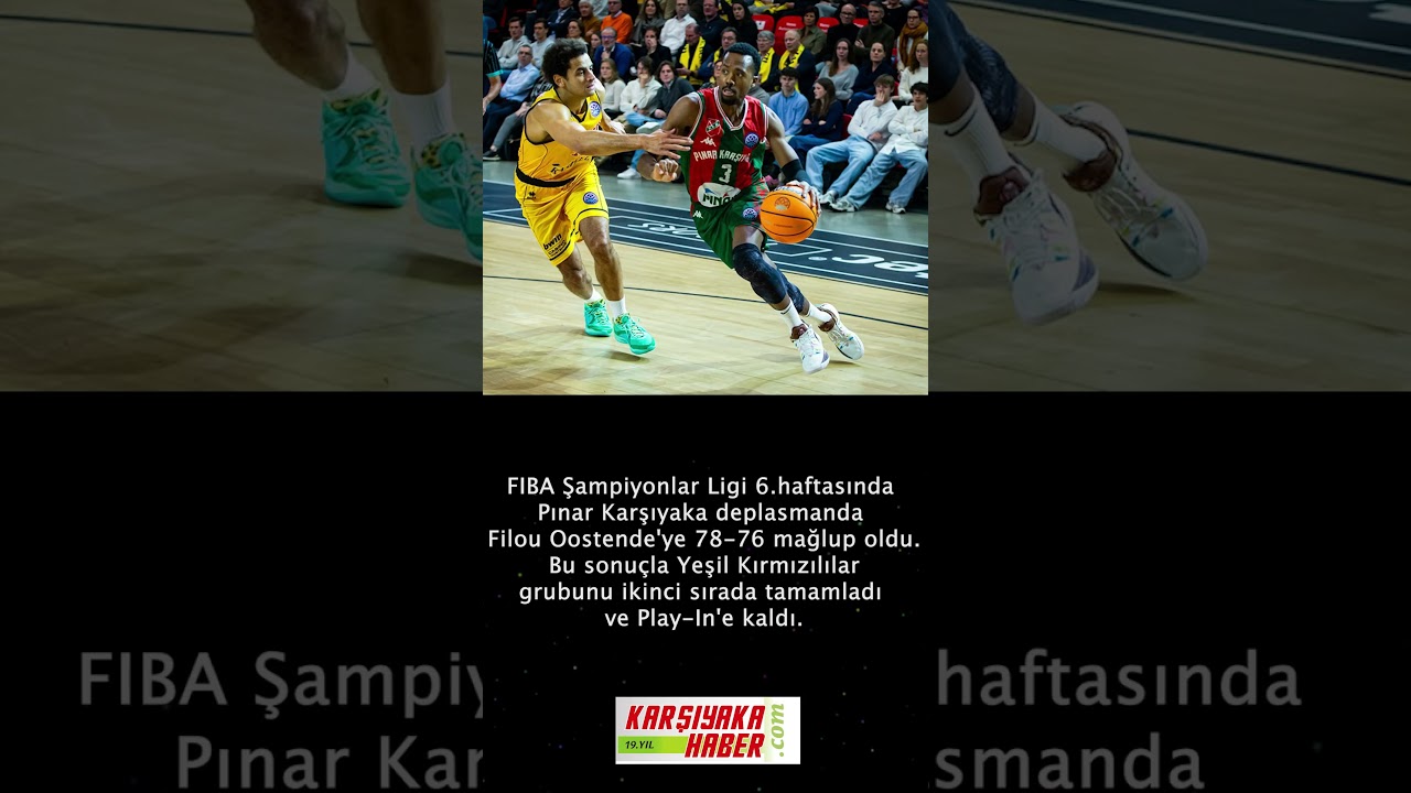 Oostende'ye kaybeden Pınar KSK, Play-In'e kaldı