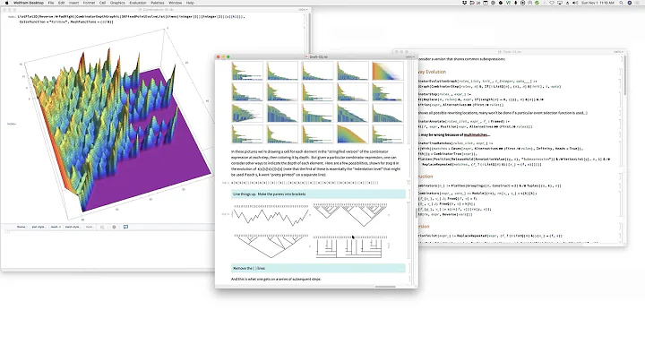 Wolfram Physics Project: Video Work Log Sunday, Nov. 1, 2020