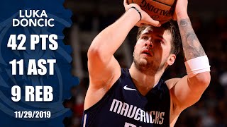 Luka Doncic caps historic November with 42 points, 11 assists vs. the Suns | 2019-20 NBA Highlights