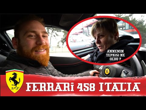 Annemle Ferrari Test Ettik  Ferrari 458 İtalia inceleme 0-100 Hız Testi | Ferrari 458 Sürüş izlenimi