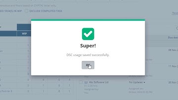 How to update DSC usage log in ERPCA