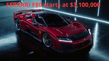 Ferrari F80 New italian Hypercar