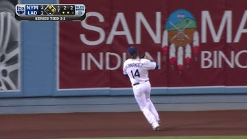 NYM@LAD Gm5: Avilan induces flyout to strand a pair